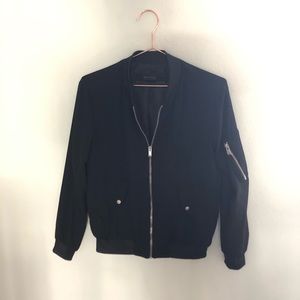 Zara black jacket with pockets